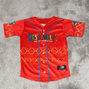 Timber Rattlera Cascabelea baseball jersey